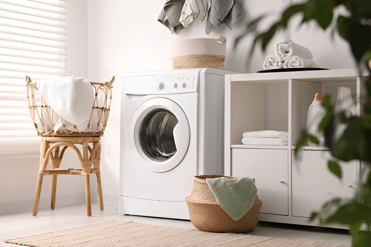 Washing Machine + ironing Kit